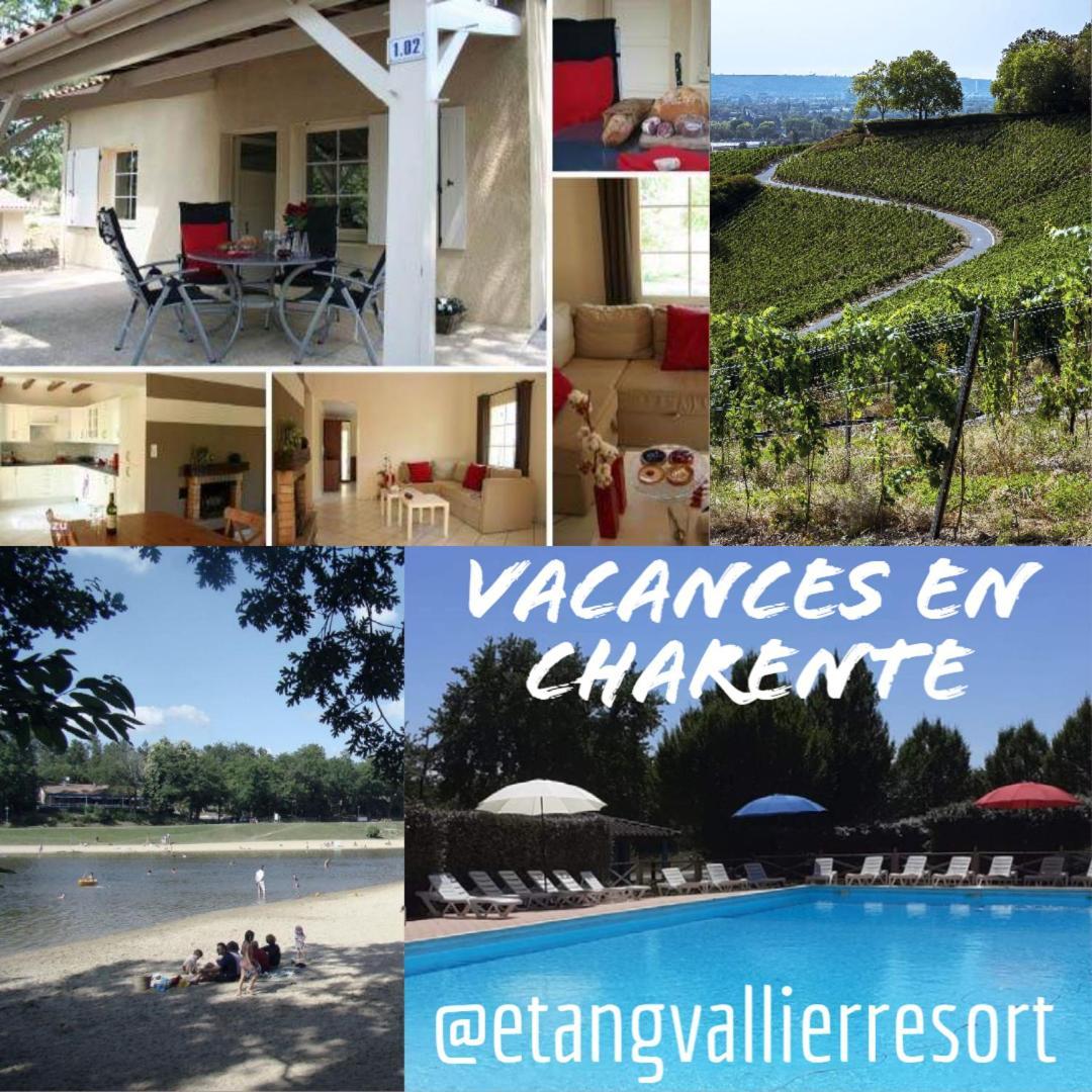 Etang Vallier Resort Brossac Eksteriør bilde